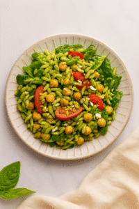 Pesto Orzo Salad