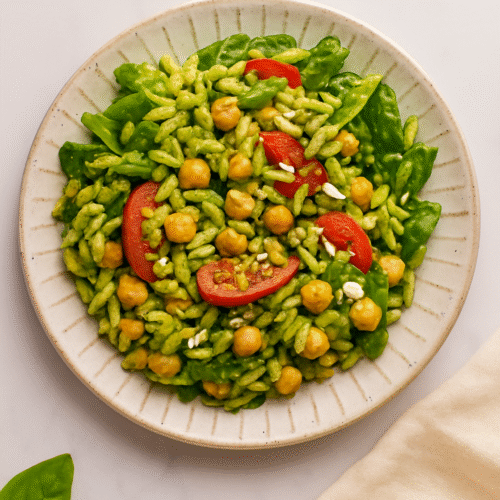 Pesto Orzo Salad